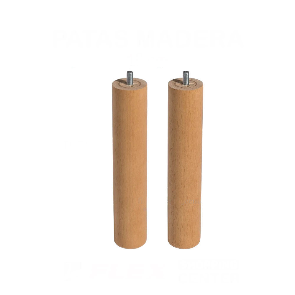 PACK 2 DE PATAS DE MADERA HAYA