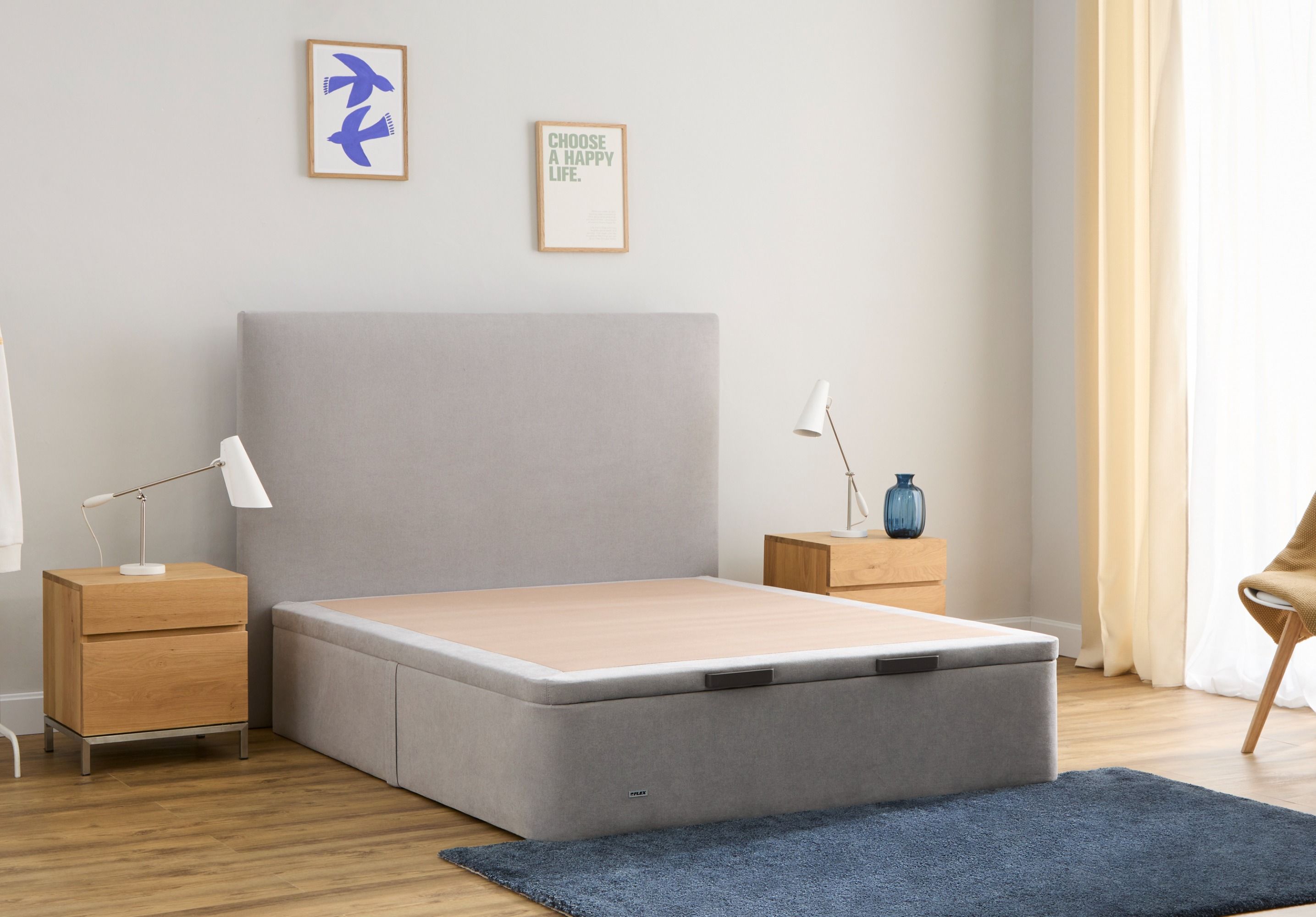 ABATIBLE LIVING POLIPIEL BLANCO