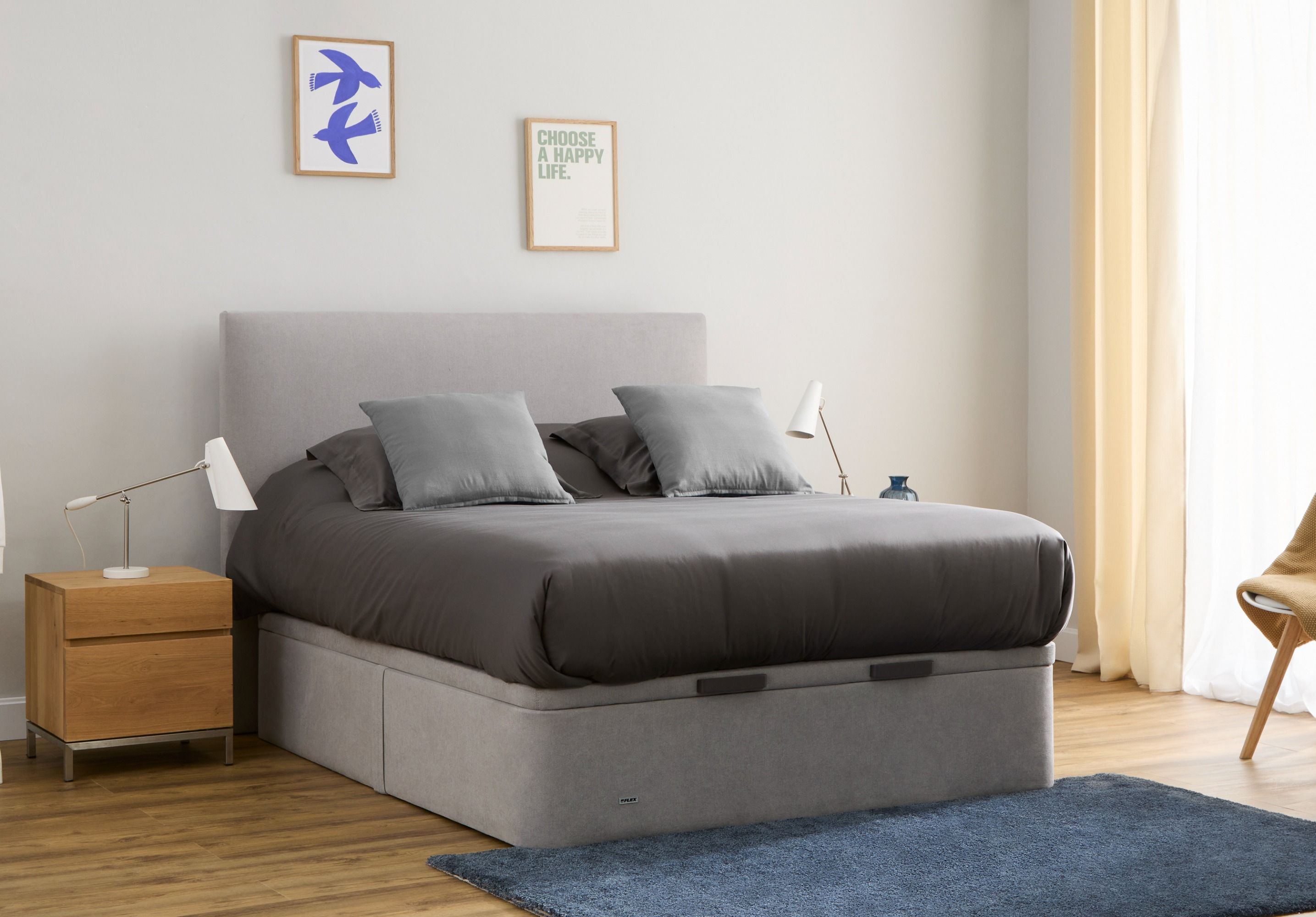 ABATIBLE LIVING POLIPIEL BLANCO