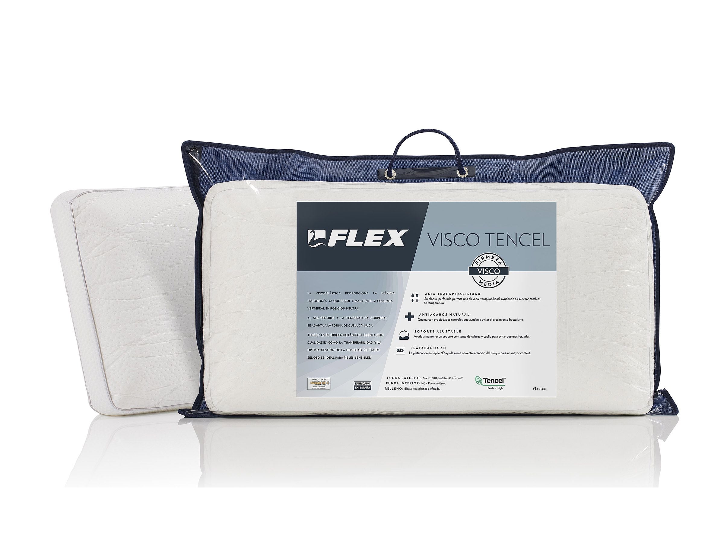 ALMOHADA VISCO TENCEL