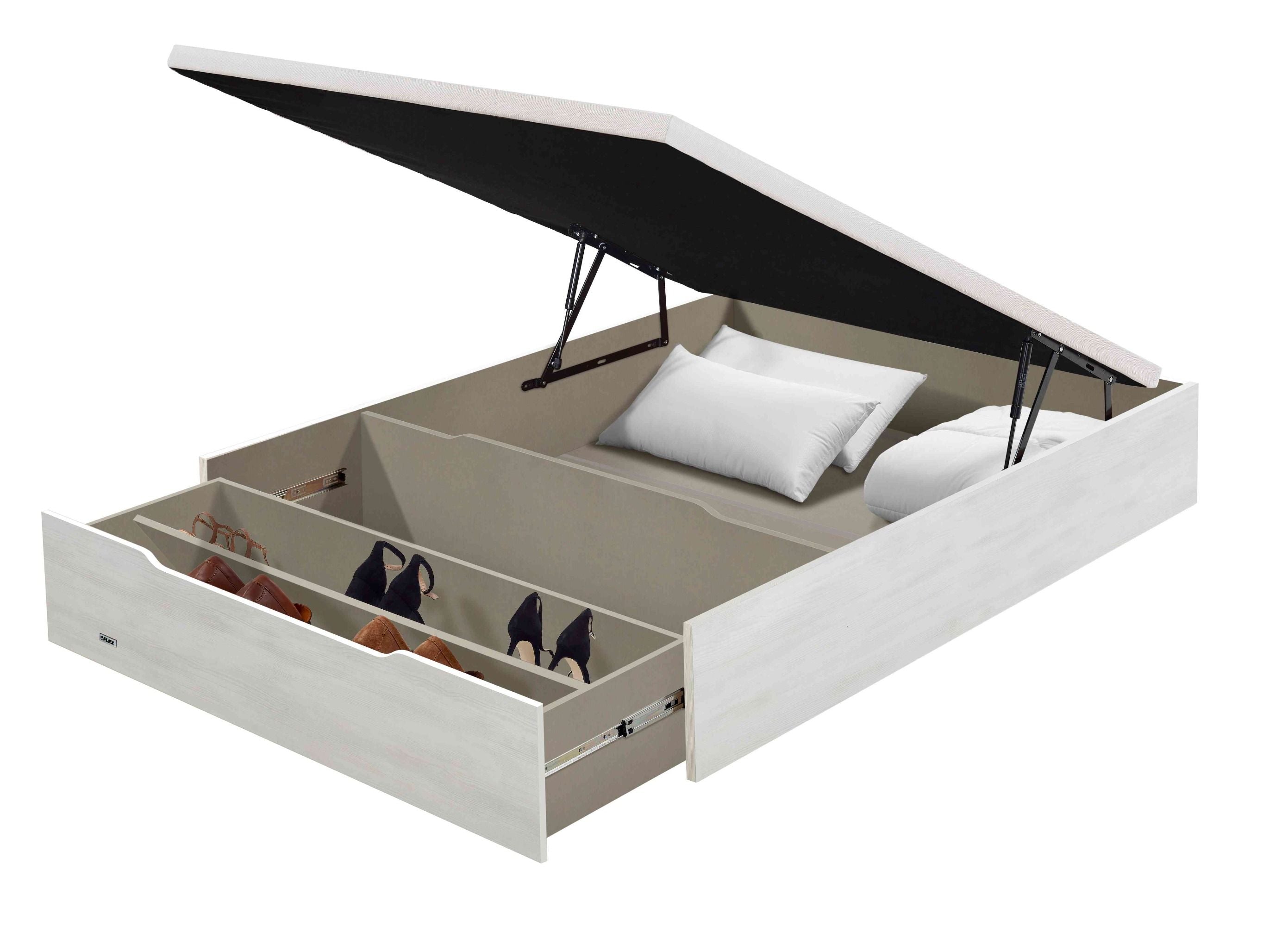 ABATIBLE MADERA ZAPATERO BLANCO VETA